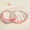 Pulsera de Jade Natural Tipo Hielo, Pulsera de Ágata Semi-Agua Semi-Tierra para Mujeres, Pulsera de Jade Transparente Tipo Hielo Semi-Agua Semi-Tierra, Calcedonia Tipo Hielo Regalo para Novia
