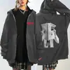 Moletom com zíper estilo jornal do BTS RM Kim Namjoon, jaqueta cardigã casual solta, merchandise de fã