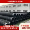 Tubería estructural de pared corrugada de HDPE tipo B, tubería estructural de pared corrugada de polietileno marca Liansu, tubería Liansu Krala