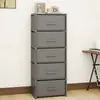 Organizador de Almacenamiento de Tela No Tejida para el Hogar Armario de Almacenamiento tipo Cajón para Dormitorio Estante de Almacenamiento de Juguetes Armario Multicapa