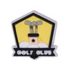 [Serie Golf] Zapatos de goma blanda de PVC desmontables con agujeros para hebilla de zapato, accesorios para hebilla de zapato con flor, punto