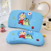 Almohada de Verano Refrigerante Moldeadora para Bebés y Niños Pequeños, Almohada Baja para Niños de Guardería de 1-3-6 Años, Núcleo de Almohada Delgado, Almohada para Siesta de Estudiantes