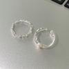 Anillo de apertura de perla de imitación de alta calidad con diseño de nicho de estilo coreano para mujer, verano 2024, nueva moda, dedo índice distintivo