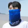 Máscara Protectora Solar de Seda Helada para Colgar en las Orejas de Exterior para Verano para Hombres, Manga para el Cuello, Protector de Cuello Transpirable, Bufanda para Deportes de Montar, Pesca