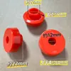 Piezas de máquinas textiles, máquina bobinadora, bastidor contador de máquina anti-bobinado eje pequeño, anillo de cuero de husillo, cabeza de plástico, manija de husillo