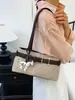 Bolso de Mano Exquisito de Lunares Estilo Coreano para Mujer, Bolso de Mano de Gran Capacidad para el Trabajo, Diseño de Nicho de Alta Gama, Bolso de Hombro Único