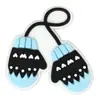 Acessórios Planos de PVC de Inverno Desenho Animado Transfronteiriços Acessórios de Cabelo Roupas Bolsas Acessórios de Joias DIY Adesivo de Cola Macia Azul