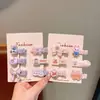 Exquisitos Pasadores de Pelo de Dibujos Animados para Niños, Accesorios para el Cabello de Bebé, Pasadores de Tela Festivos de Princesa de Cobertura Completa Que No Dañan el Cabello, Pasadores de Pelo para Bebé