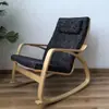 Sillón balancín nórdico sofá perezoso silla de balcón silla de ocio sillón reclinable para mujer embarazada sillón de casa para adulto simple