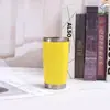 Taza para coche de 20 oz en stock, taza aislada de acero inoxidable 304, taza aislada para estudiantes, taza para beber directamente, taza portátil para viajes