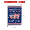 Bandera Conmemorativa del 250º Aniversario de Estados Unidos 2026 Bandera Personalizada para Decoración de Jardín del Día de la Independencia Bandera para Jardín Exterior Arreglo Festivo