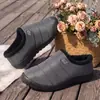 Zapatos de Invierno para Mujer Tela Cálida con Felpa Botines Tipo Calcetín sin Cierre Acolchados Casuales Versátiles Rojo Vino Gris Oscuro Azul Marino