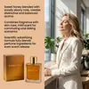 Perfume Miel Ébano: Una fragancia rica y de múltiples capas con un aroma natural y duradero, perfecta para el uso diario y que ofrece un aroma elegante y fresco