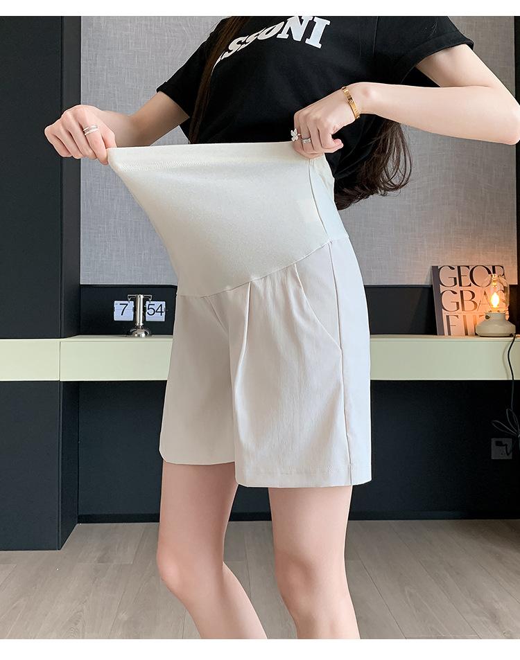 外穿孕妇短裤超薄夏季外穿休闲托腹裤休闲裤