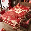 Mantel de Mesa para Año Nuevo con Recortes de Papel de Flores Nacionales, a Prueba de Aceite e Impermeable, Nuevo Modelo 2026, Año del Caballo, Arreglo Decorativo Festivo Rojo Estilo Chino