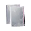 Bolsa Autoadhesiva Opp Engrosada Resistente a Rayones, Bolsa Transparente de 28 cm de Ancho, No se Rompe Fácilmente, Bolsa Universal a Prueba de Polvo para Ropa y Textiles del Hogar