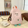 Mochila para Perro Estilo Japonés Ins Fresca, Dulce y Linda Nueva de Alto Aspecto 2025 Mochila de Gran Capacidad para Estudiante de Primaria