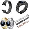 Adequado para Pulseira de Aço de Três Elos Samsung Gear S2 Classic, Pulseira de Aço de Três Elos Acessório para Relógio S2 Pulseira de Metal