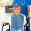 Toalha de Saliva Multiuso Anti-Manchas para Idosos, Babador para Pessoas com Hemiplegia, Lenço de Pescoço Específico para Adultos, Babador de Enfermagem