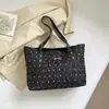 Bolso Tote Hombro Axila Casual Lujo Ligero Gran Capacidad Estilo Nuevo Fresco Commuter Transfronterizo Bow 2025