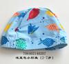 Trajes de Baño para Niños Bebé Infantil Niños Pequeños y Medianos Niños Niñas Lindo Dibujo Animado Estampado Gorro de Natación de Nylon Gorro de Buceo