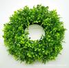 Anillo de Puerta de Planta Verde Artificial Estilo Americano Pastoral Decoración de Puerta Montada en Pared Decoración de Boda Corona Decoración de Ventana Pared Pie Colgante Decorativo
