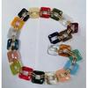 Moda Cadena de Mano DIY Joyería Accesorios Acrílicos Combinación de Colores Bolsa Cadena de Mano Cadenas Acrílicas