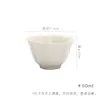 Caneca Master em Argila com Esmalte Cinza Estilo Dinastias Tang e Song, Conjunto Tradicional de Chá Kung Fu, Xícara de Degustação Cerâmica para Uso Doméstico, Xícara Individual
