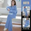 En Stock Set Completo de Atuendos Ootd Estilo Coreano de Gama Alta, Conjunto Casual Elegante y Fresco de Sudadera con Pantalones para Principio de Otoño # 902
