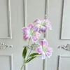 Lírios Artificiais Impressos em 3D para Decoração de Casamento, Flores Artificiais para Layout de Cena de Casamento, Decoração de Sala de Estar, Flores Falsas, Adereços e Enfeites para Fotografia