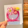 Elásticos Coloridos para Meninas Prenderem o Cabelo em Bolinhas, Elásticos, Corda de Cabelo de Coelho de Desenho Animado Fofo, Acessórios de Cabelo