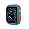 Para Apple Watch 7ª Geração Case Protetor de Botão TPU Cor Doce iWatch6se Capa Macia 345 Borda Anti-queda