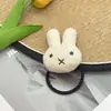 Lindo Conejo Miffy Goma para el Cabello Dulce Estilo Girly Cola de Caballo Cuerda para el Cabello de Dibujos Animados Estilo Ins Cuerda Versátil para el Cabello Pinza para el Cabello Accesorio para el Cabello