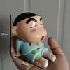 Soporte explosivo para teléfono móvil crayón pequeño nuevo modelo de animación creativo soporte perezoso de escritorio adornos de muñeca de mano lindos