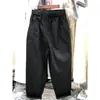 Algodão Boa Qualidade Formato de Pera Corpo Calça Casual Reta Feminina Verão Tamanho Grande Cintura Alta Emagrecedor Solto Macacão Harlan