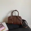 Retro Popular Popular Bolso Pequeño para Mujer 2025 Nueva Moda Versátil Bolso Cruzado Súper Popular Bolso de Hombro Bolso de Bowling