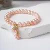 Pulsera de Gato de la Suerte con Perlas de Agua Dulce Naturales, Pulsera de Cuentas de Lujo Ligero de Nicho para Mujer, Joyería de Cuentas de Gama Alta que No se Desvanece al por Mayor