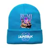 Gorro + Guantes 2025 Amazon Nuevo Drama Coreano Personaje de Dibujos Animados Estampado Gorro de Punto Gorro de Lana Gorro Cálido