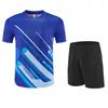 Directo de Fábrica Ropa de Ping Pong Impresión Digital Todo en Uno Adultos Niños Competición Entrenamiento Transpirable Secado Rápido Jersey Personalización