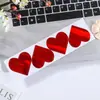 Pegatinas Brillantes para el Día de San Valentín, Pegatinas para el Día de San Valentín, Pegatinas de Polvo Dorado, Pegatinas de Corazón, Pegatinas DIY con Logos Impresos Personalizados