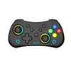 Explosiones transfronterizas mando bluetooth switchpro mando mini inalámbrico RGB izquierdo y derecho para juego NS con luz