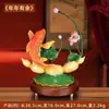 Ji Shanyuan "Abundância Todo Ano" Ornamento de Peixe de Latão para Casa Sala de Estar Chinesa Presente de Inauguração de Empresa A0053
