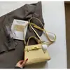 Bolso de Mano Kelly Nuevo Primavera 2025 Bolso de Cinta de Cocodrilo de Alta Calidad Bolso de Hombro Único Cruzado Elegante