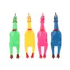 Pollo Chillón de Venta Caliente Juguete de Pollo Chillón Mascota Auto-Placer Juguete para Morder Resistente a Mordidas Pollo Chillón de Vinilo Juguete de Broma