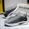 2024 primavera e outono sapatos masculinos novos voando malha esportes casuais tênis de corrida respirável resistente ao desgaste antiderrapante fabricantes atacado