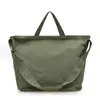 Bolsa de Lona de Verano 2025 Estilo Nuevo Artístico Estilo Perezoso Ligera para Viajes Diarios Gran Capacidad Bolso Cruzado Simple para Mujer