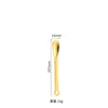 Cuchara Mezcladora de Acero Inoxidable 304 Palito Mezclador Creativo con Agujero Redondo Mango Largo Cuchara para Hielo Cuchara para Condimentos Cuchara para Polvo Medicinal Cuchara para Postre