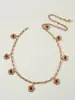 Cinturón metálico fino de verano para mujer, cadena decorativa de eslabones estampada, accesorios para vestido, todo-fósforo, cadena de cintura dorada al por mayor