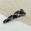Pinza para el Cabello de Tela a Cuadros Simple Estilo Coreano Geométrico Pinza para Flequillo a Cuadros Retro Pinza BB Lateral Tarjeta de Moda para Cabello Rebelde