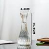 Famosos na Internet ins Enfeites de Arranjo de Flores Vaso Vintage Nórdico Vidro Flores Atacado Bambu Rico Vaso de Vidro Hidropônico